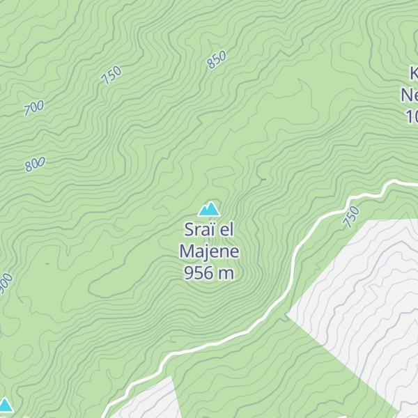 Map of Sraï el Majene