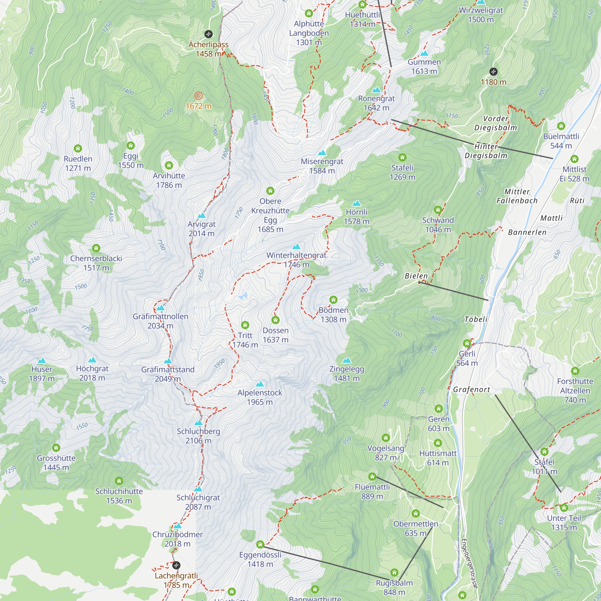 Zingeli map