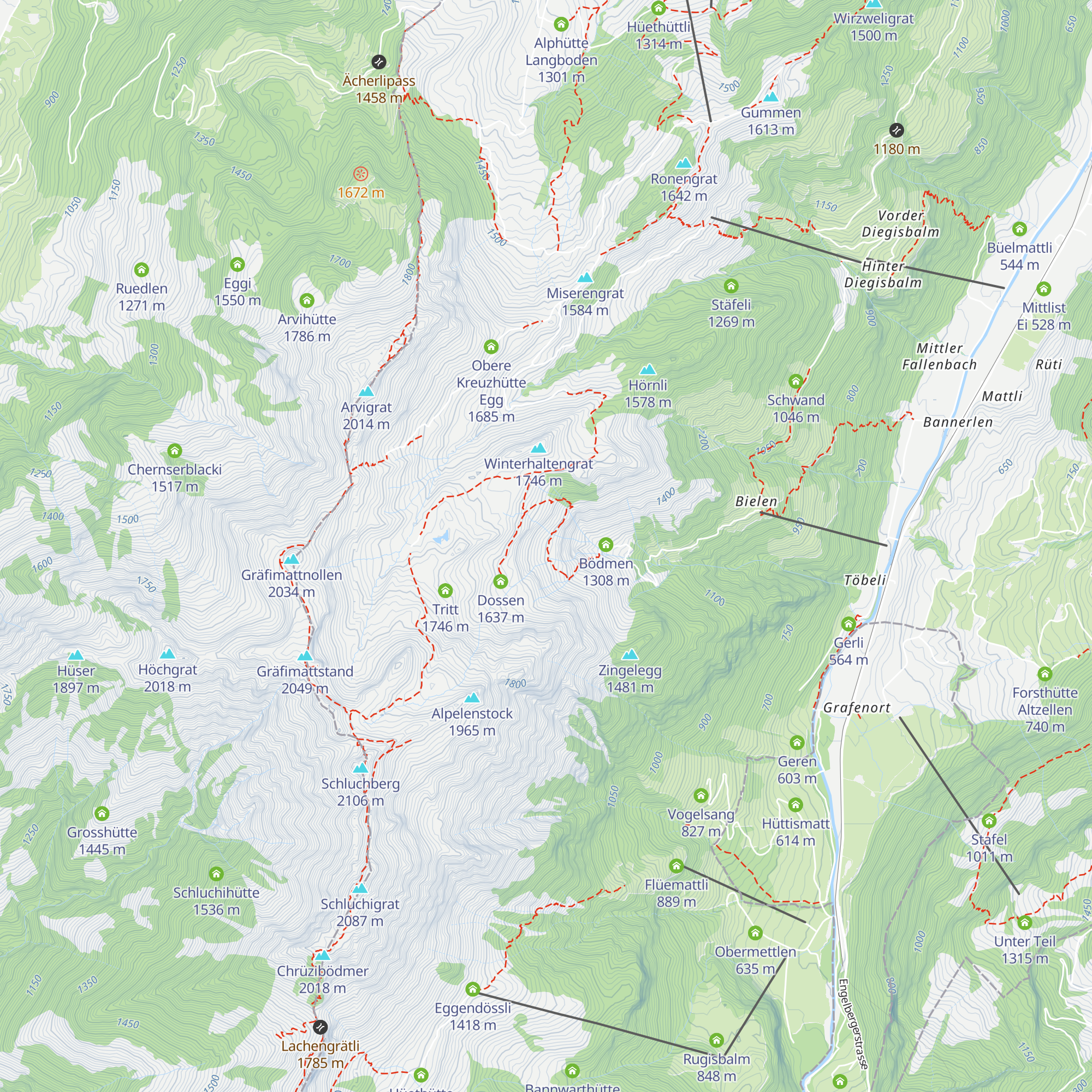 Zingeli map