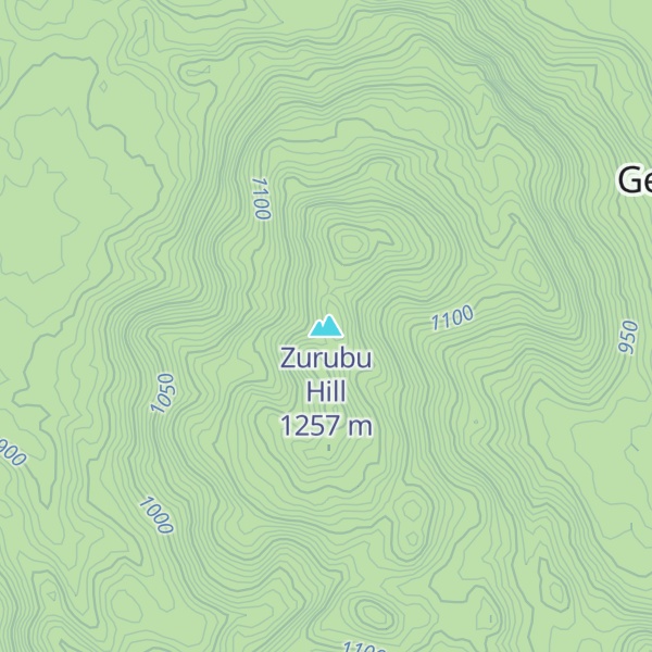Map of Zurubu Hill