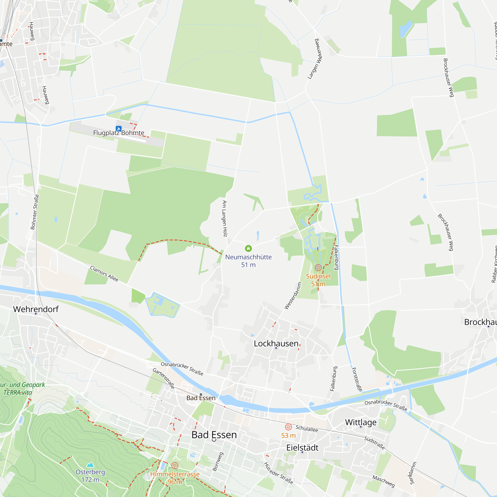 Neumaschhütte map