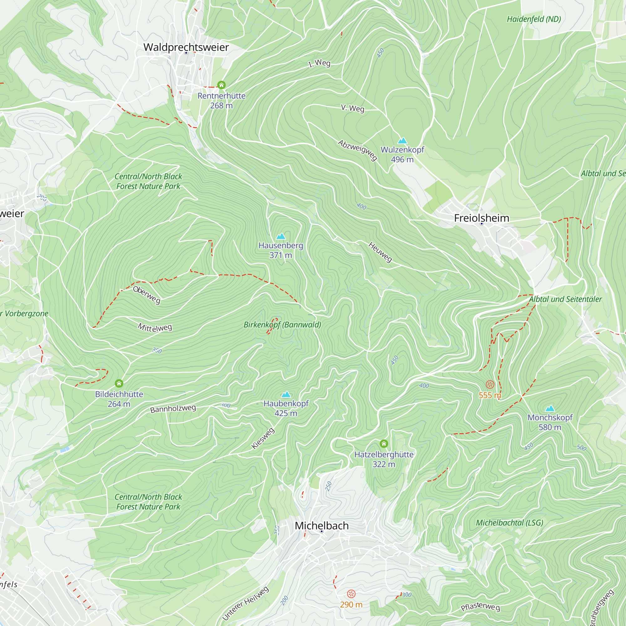 Geißstatthütte map