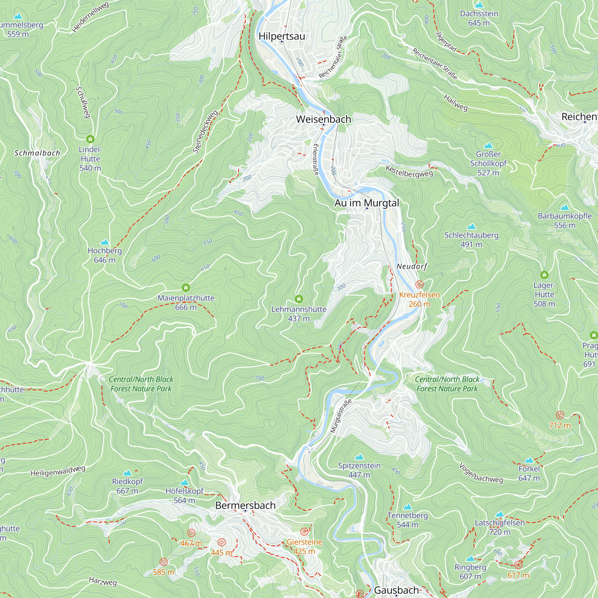 Lehmannshütte map
