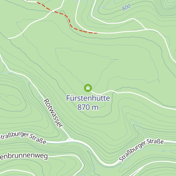 Map of Fürstenhütte