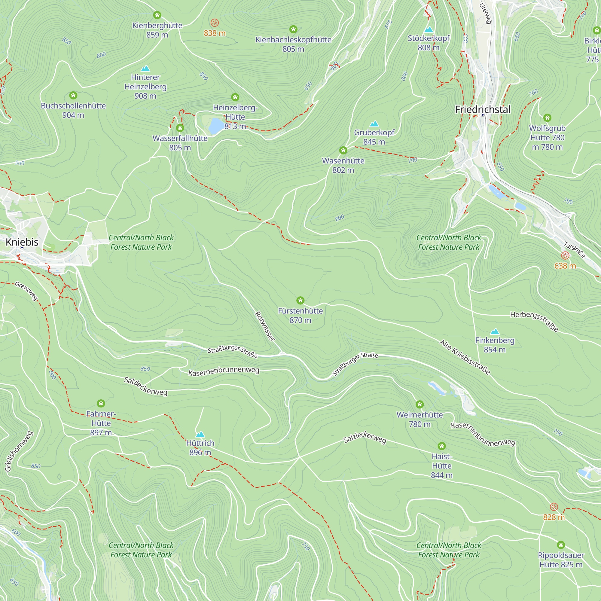 Fürstenhütte map