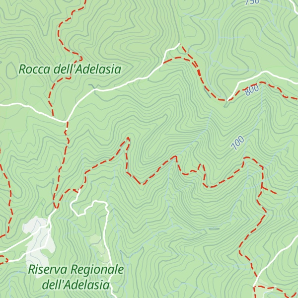 Map of Bric degli Scaglioni