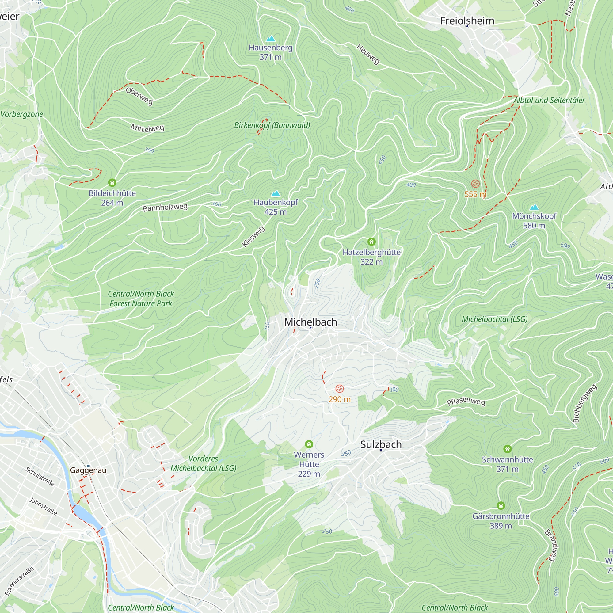 Gartenhütte map