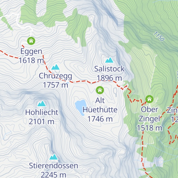 Map of Saligaden