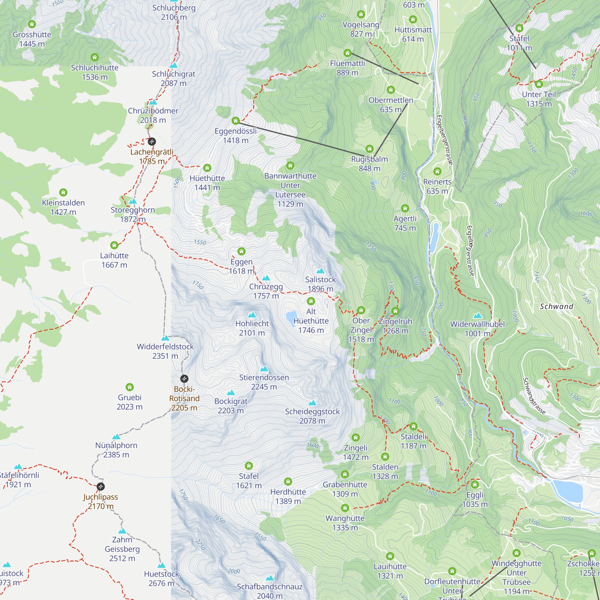 Saligaden map