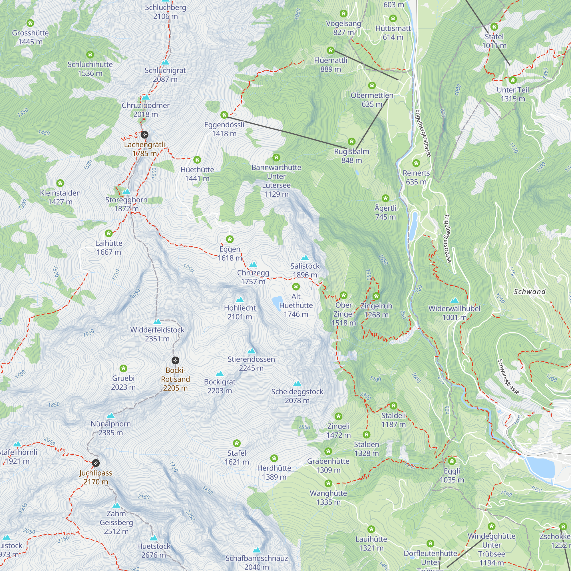 Saligaden map