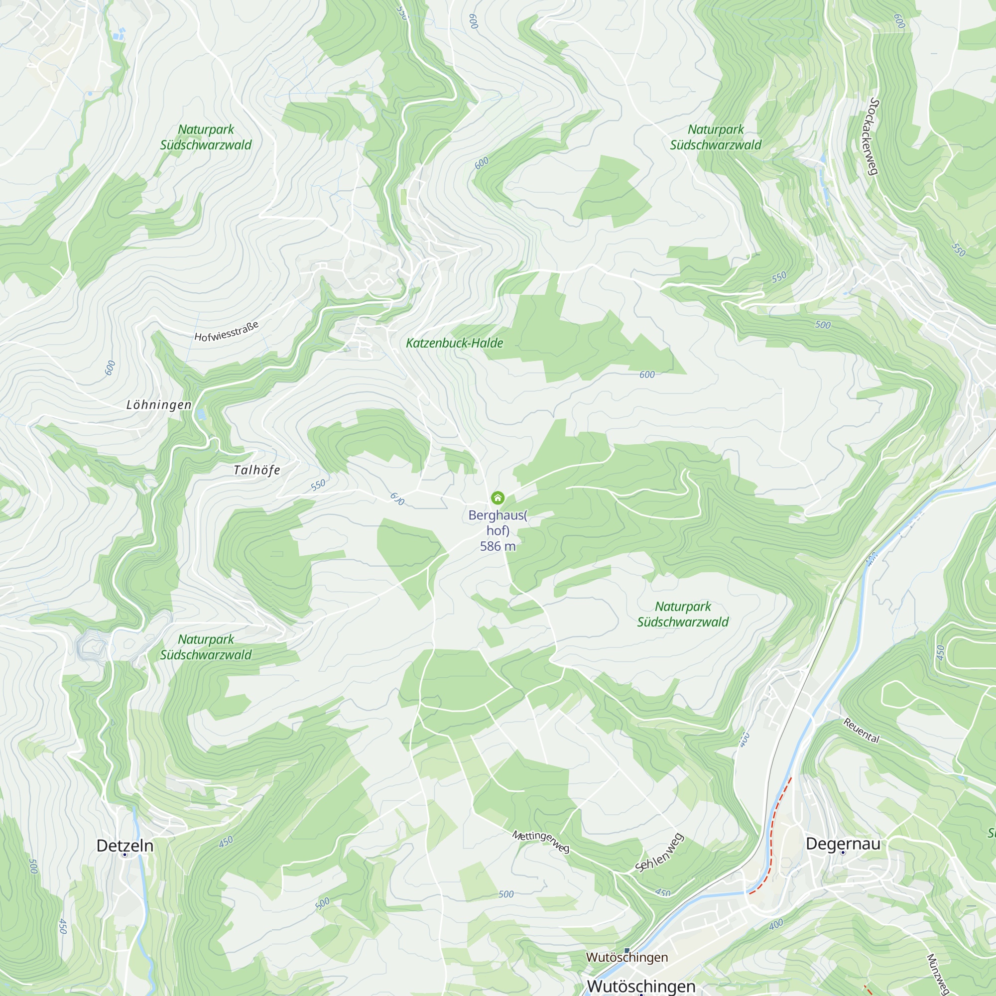 Berghaus(hof) map