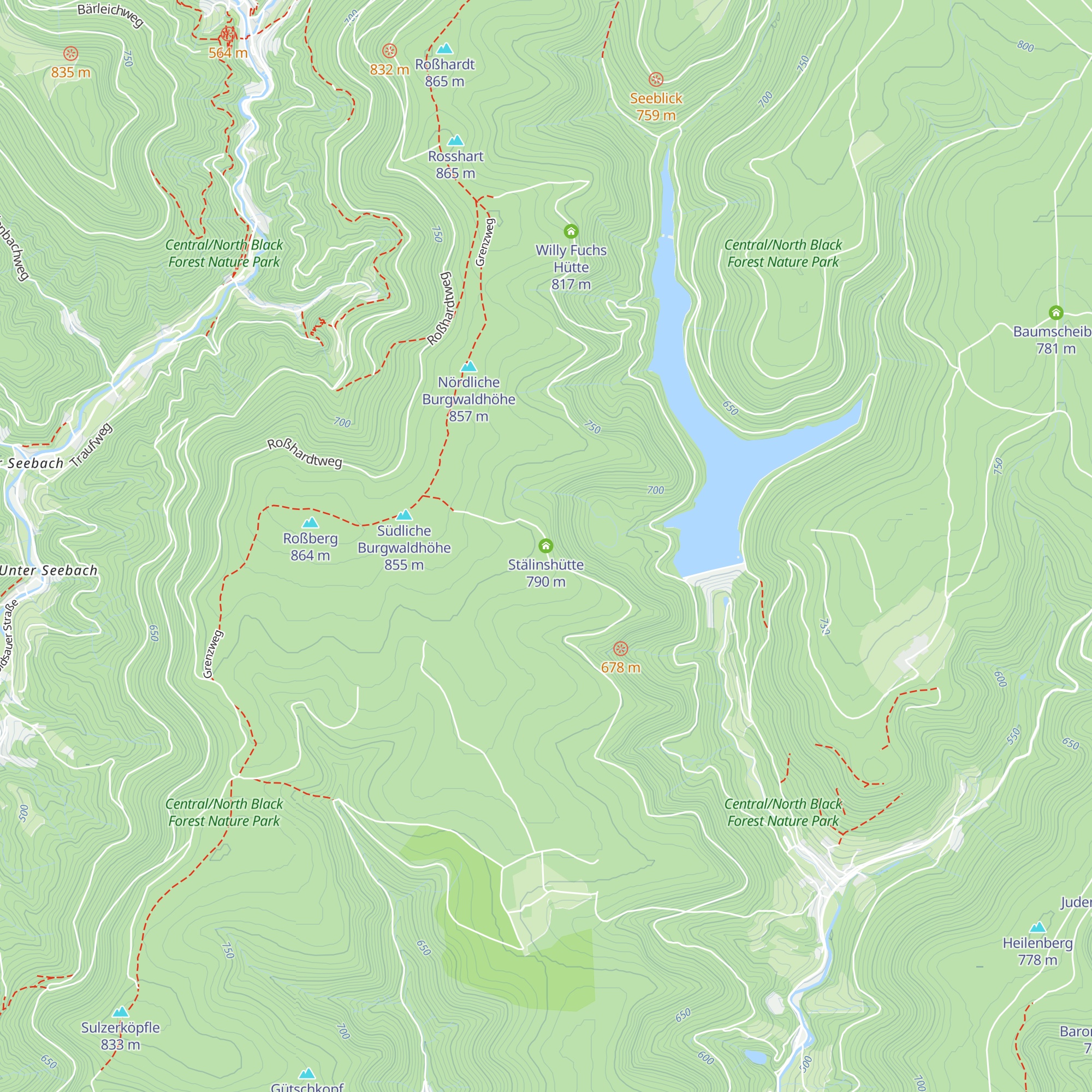 Stälinshütte map