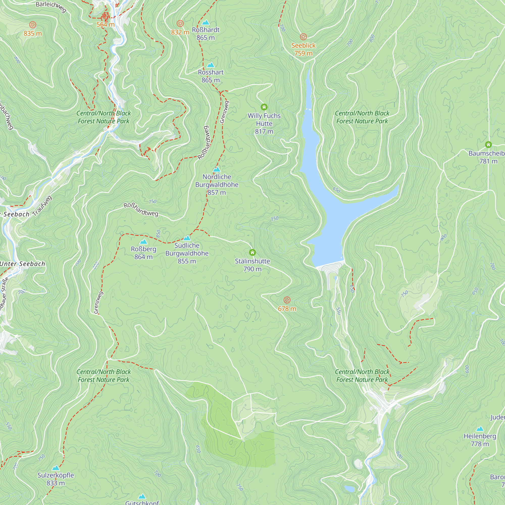 Stälinshütte map