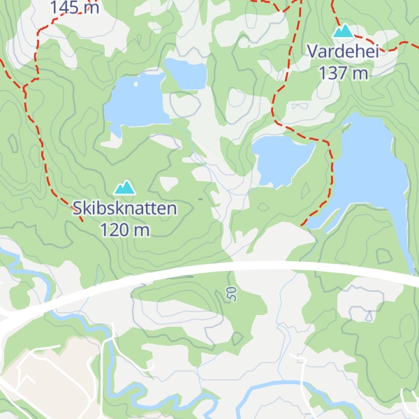 Map of Munkehetta