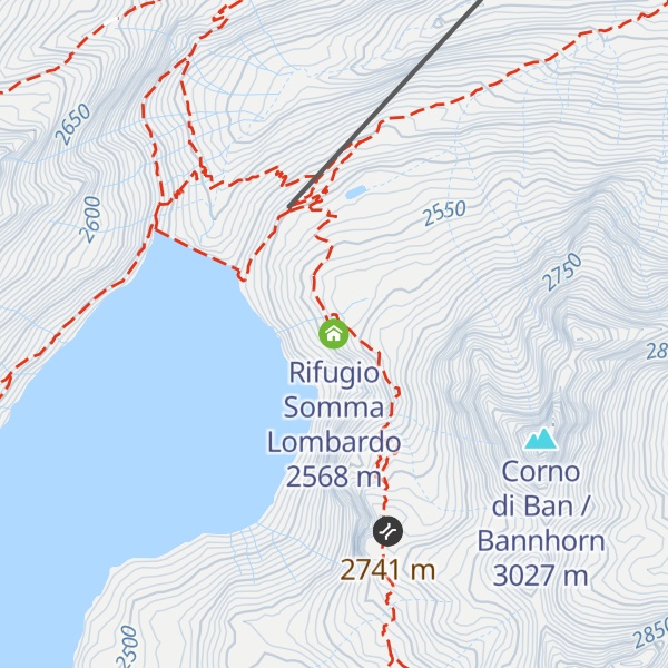 Map of Rifugio Somma Lombardo