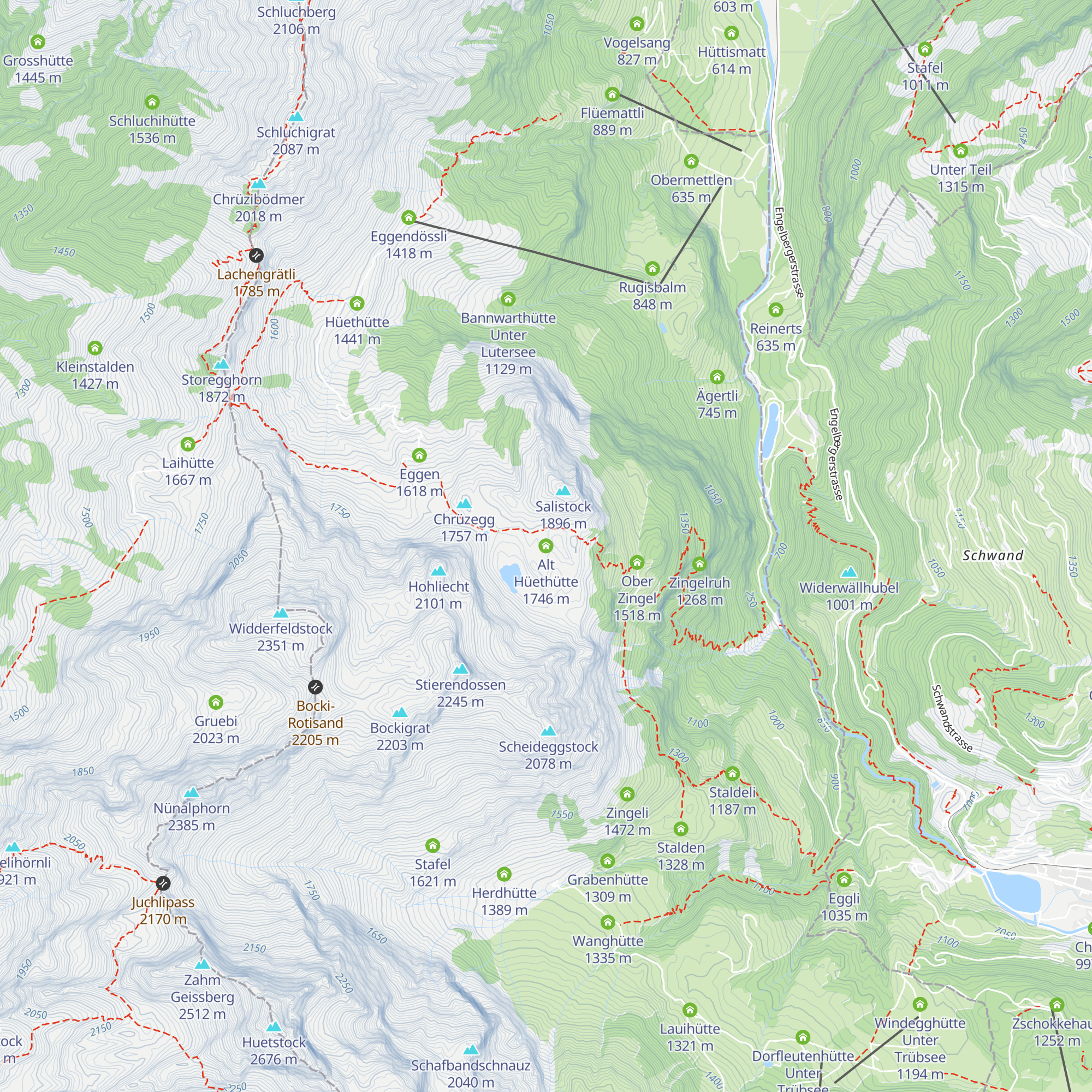 Alt Hüethütte map