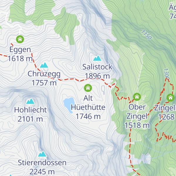 Map of Alt Hüethütte