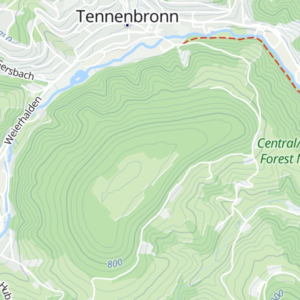 Map of Mittelberg