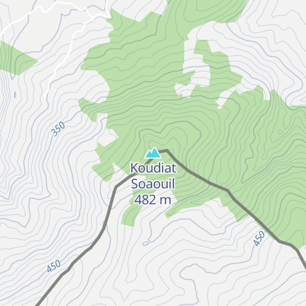 Map of Koudiat Soaouil