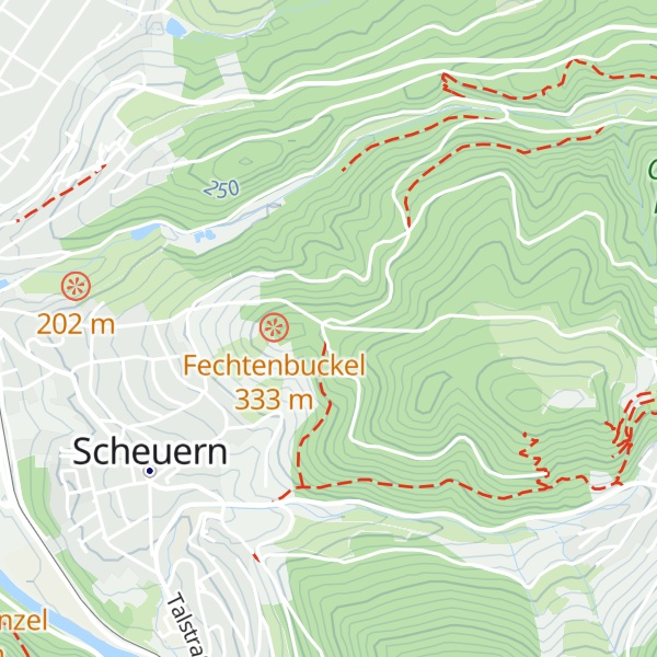 Map of Hardtberghütte
