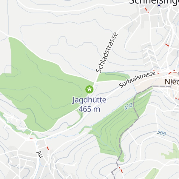 Map of Jagdhütte