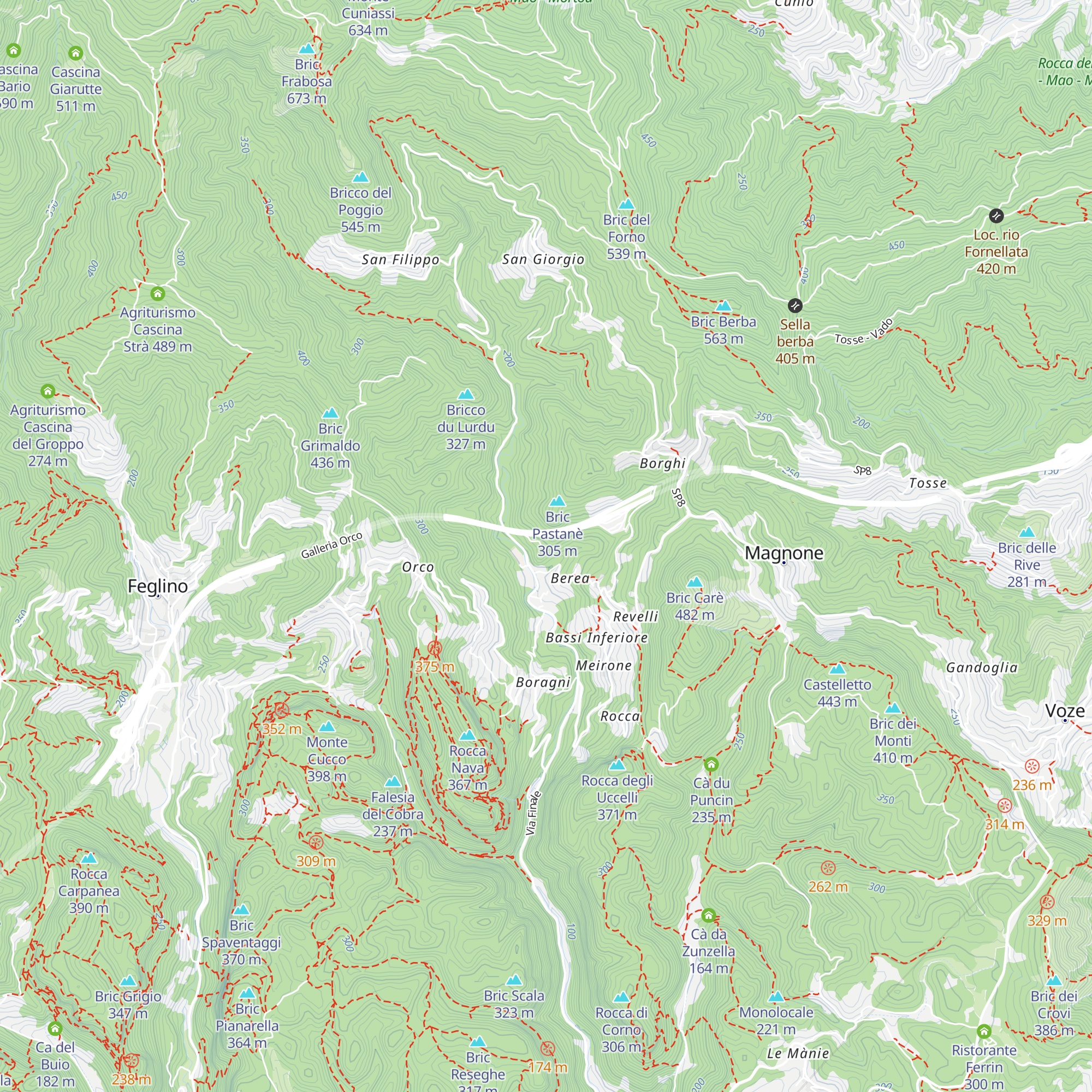 Le Petit Chateau map