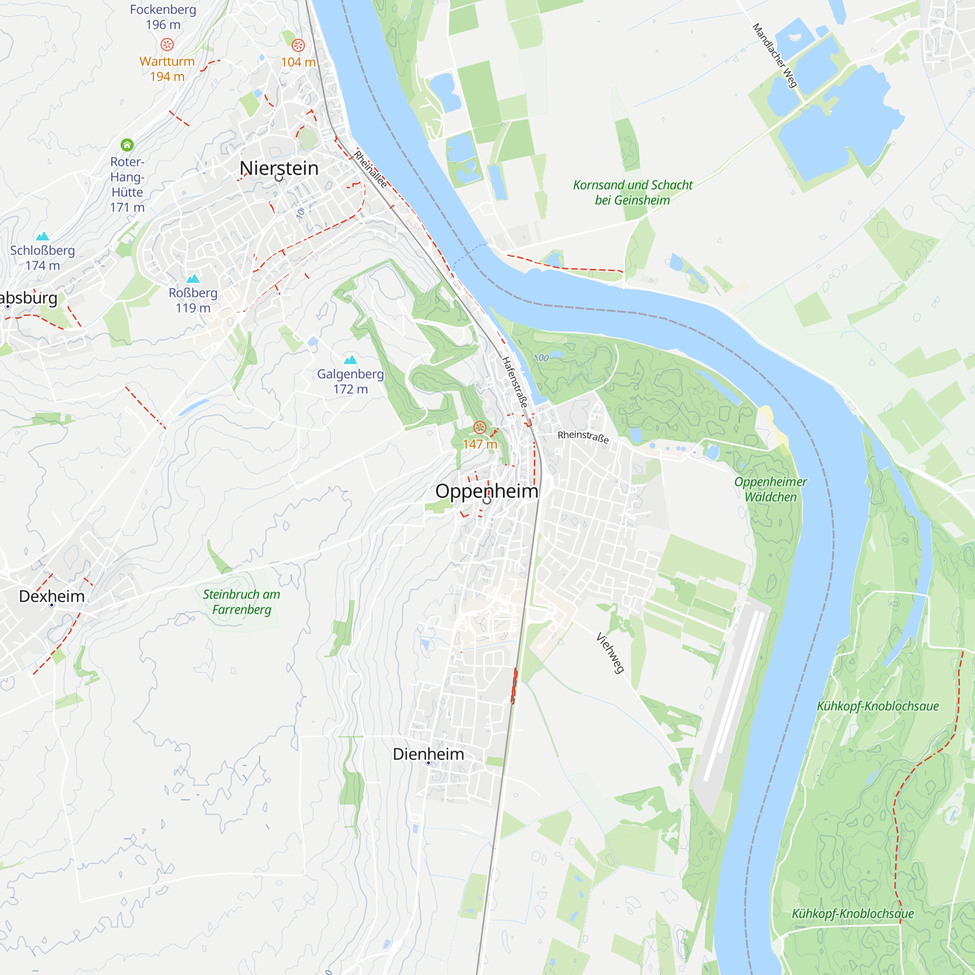 Tourist-Information map