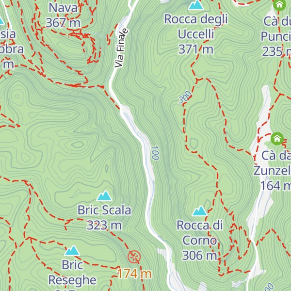 Map of Mulino dell'Acquaviva
