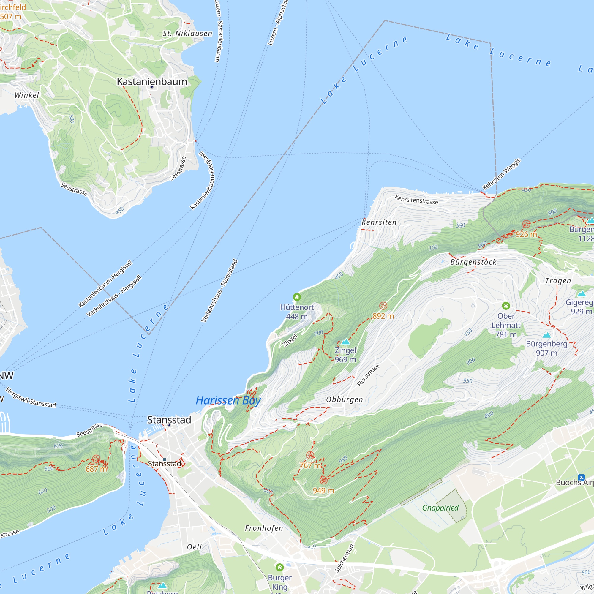 Hüttenort map