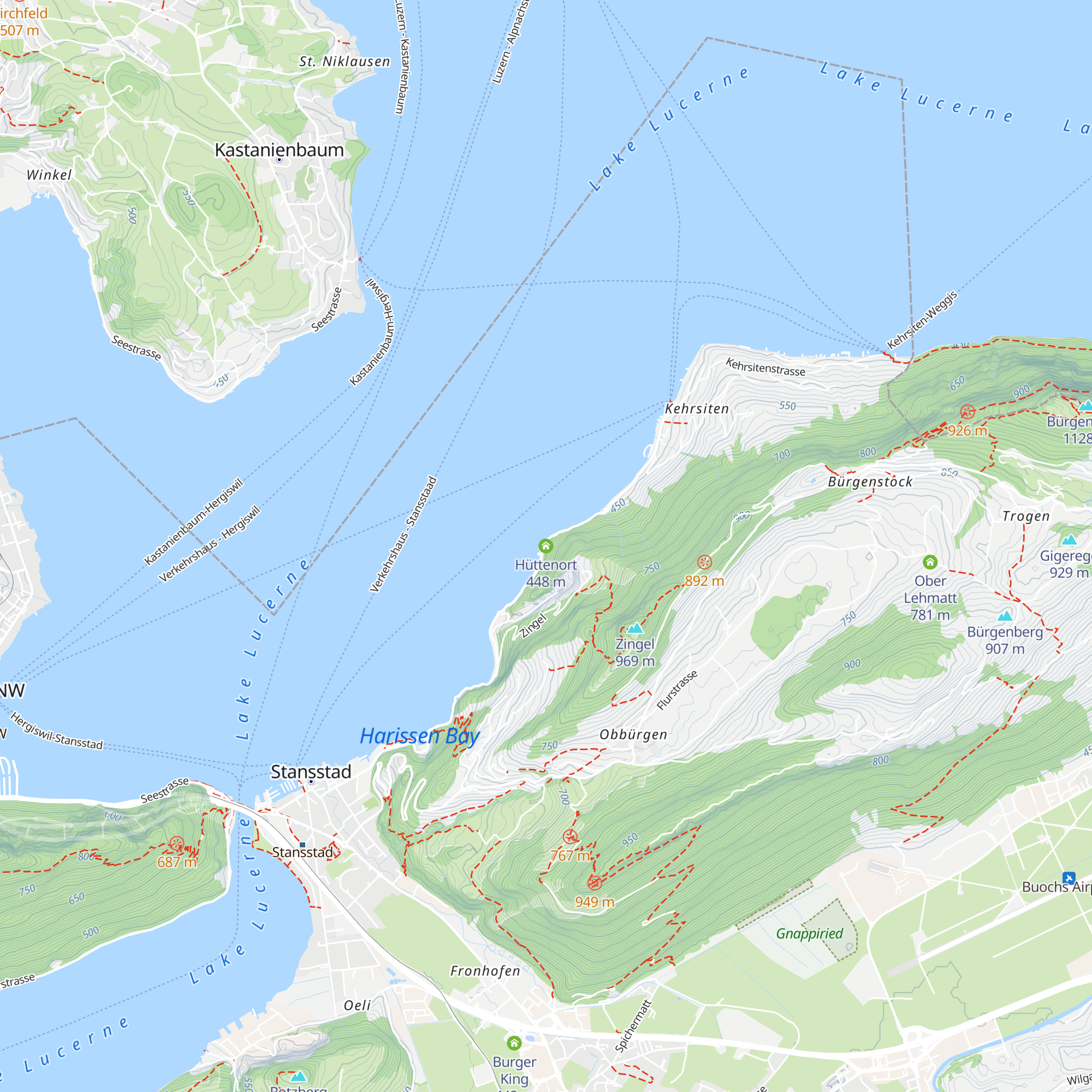 Hüttenort map