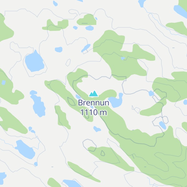 Map of Brennun