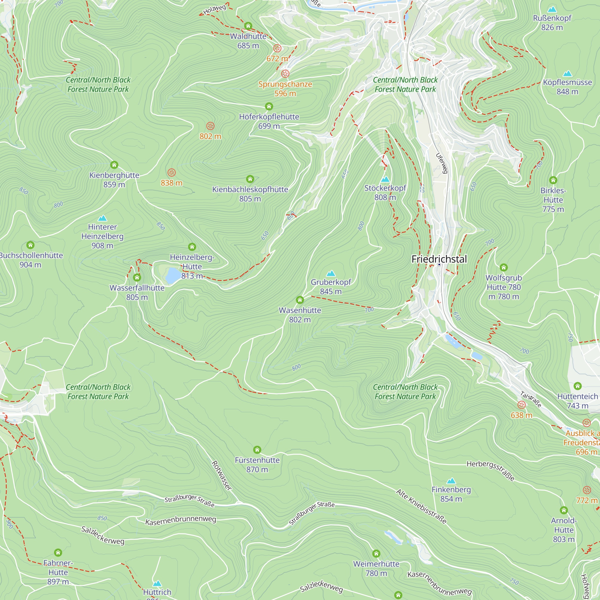 Wasenhütte map