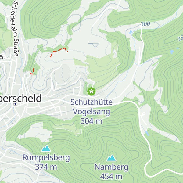 Map of Schutzhütte Vogelsang