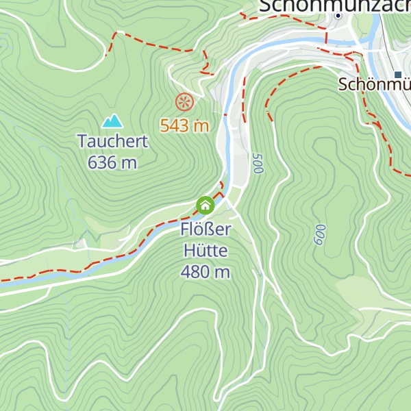 Map of Flößer Hütte