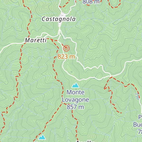 Map of Monte Calvario