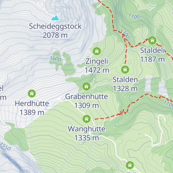 Map of Grabenhütte