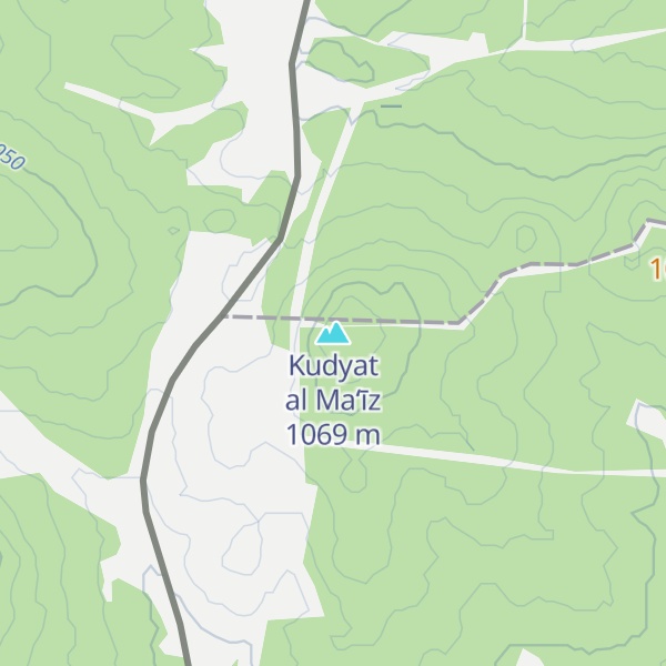 Map of Kudyat al Ma‘īz