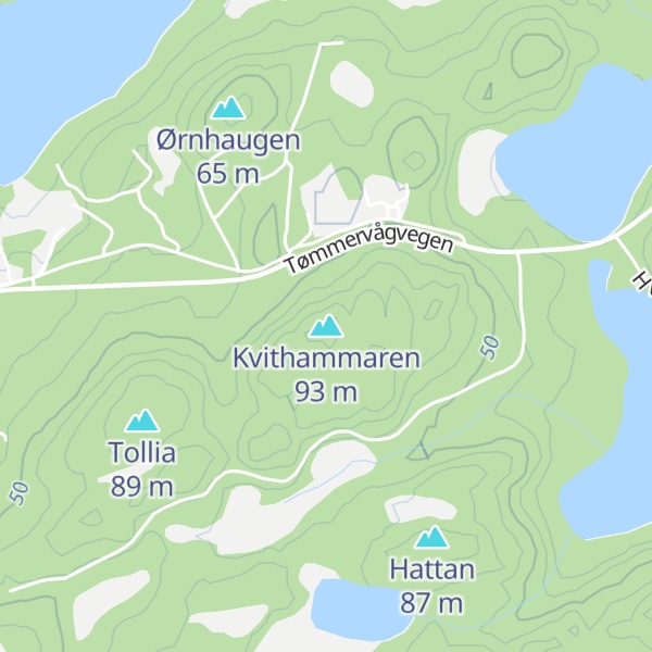 Map of Kvithammaren