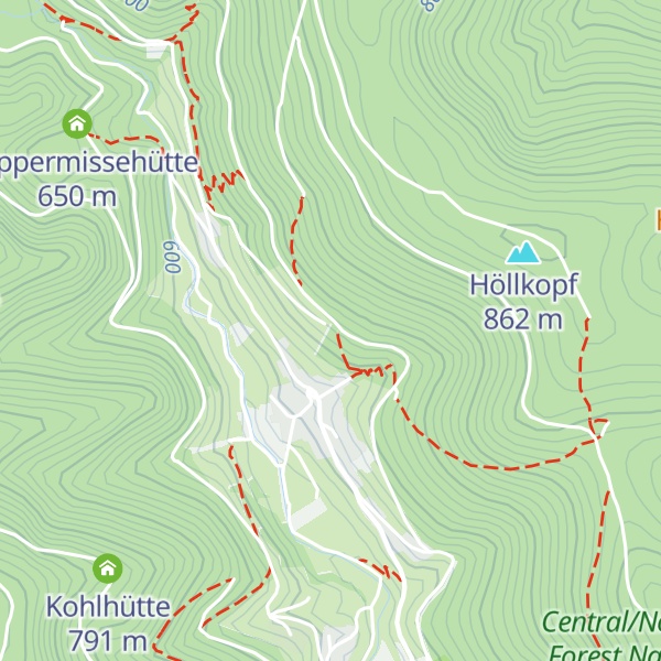 Map of Blockhütte Traube