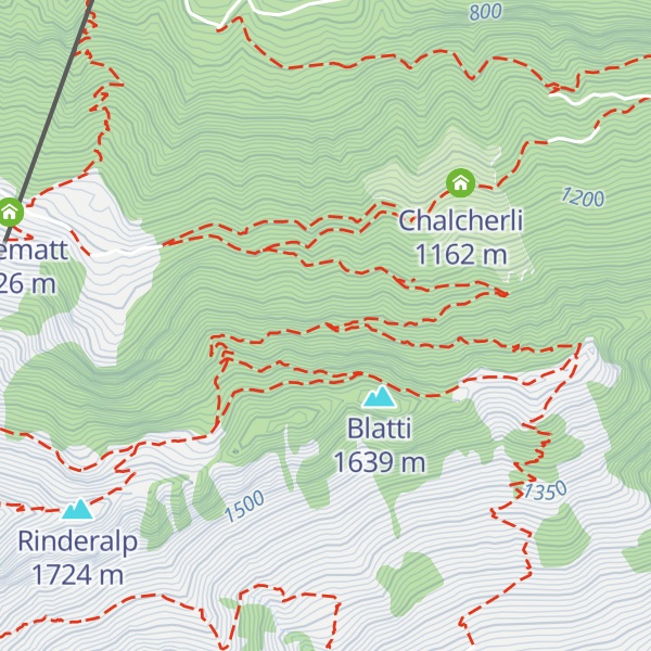 Map of Ahornhütte