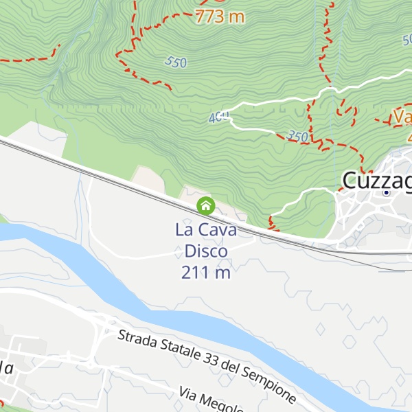 Map of La Cava Disco