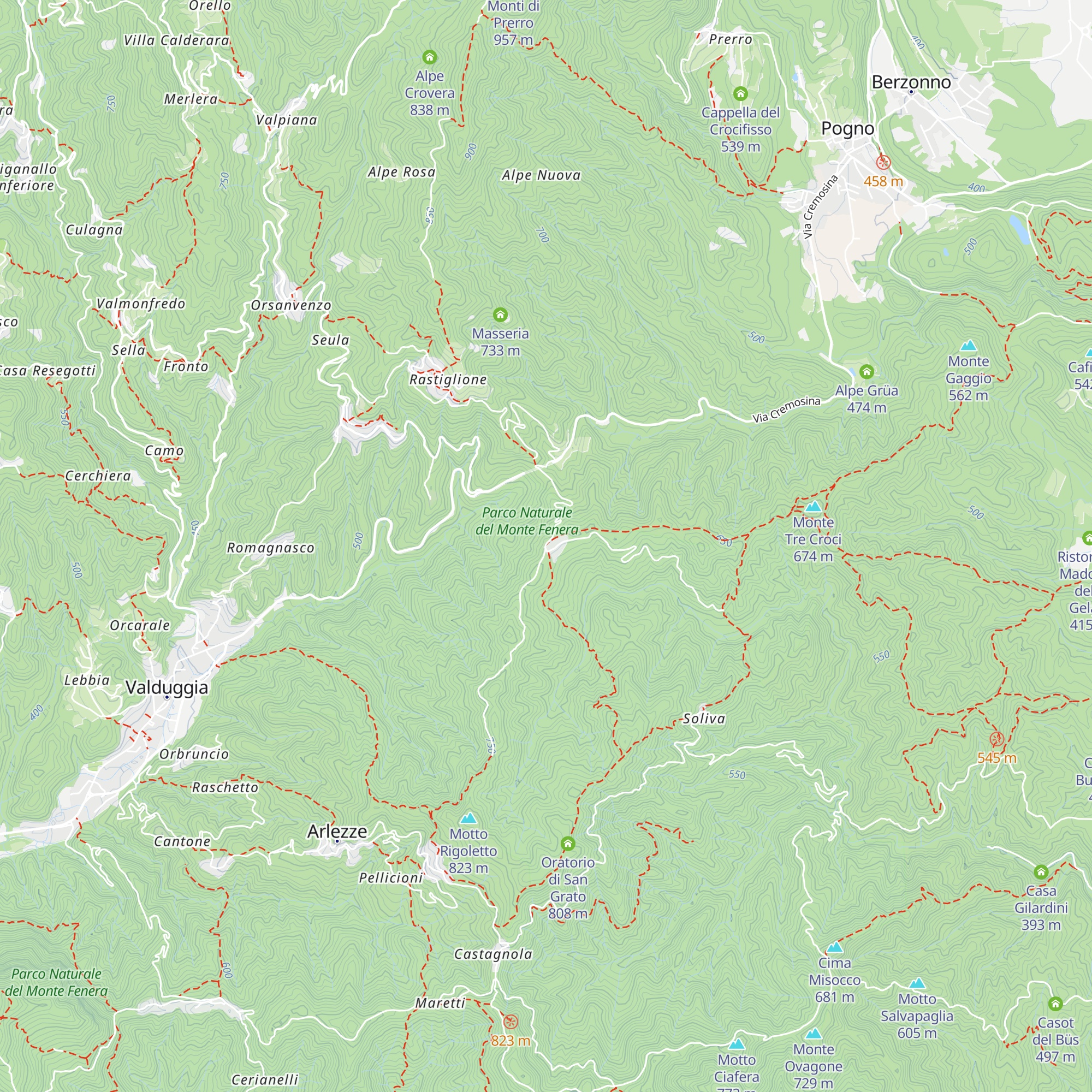 Madonna map