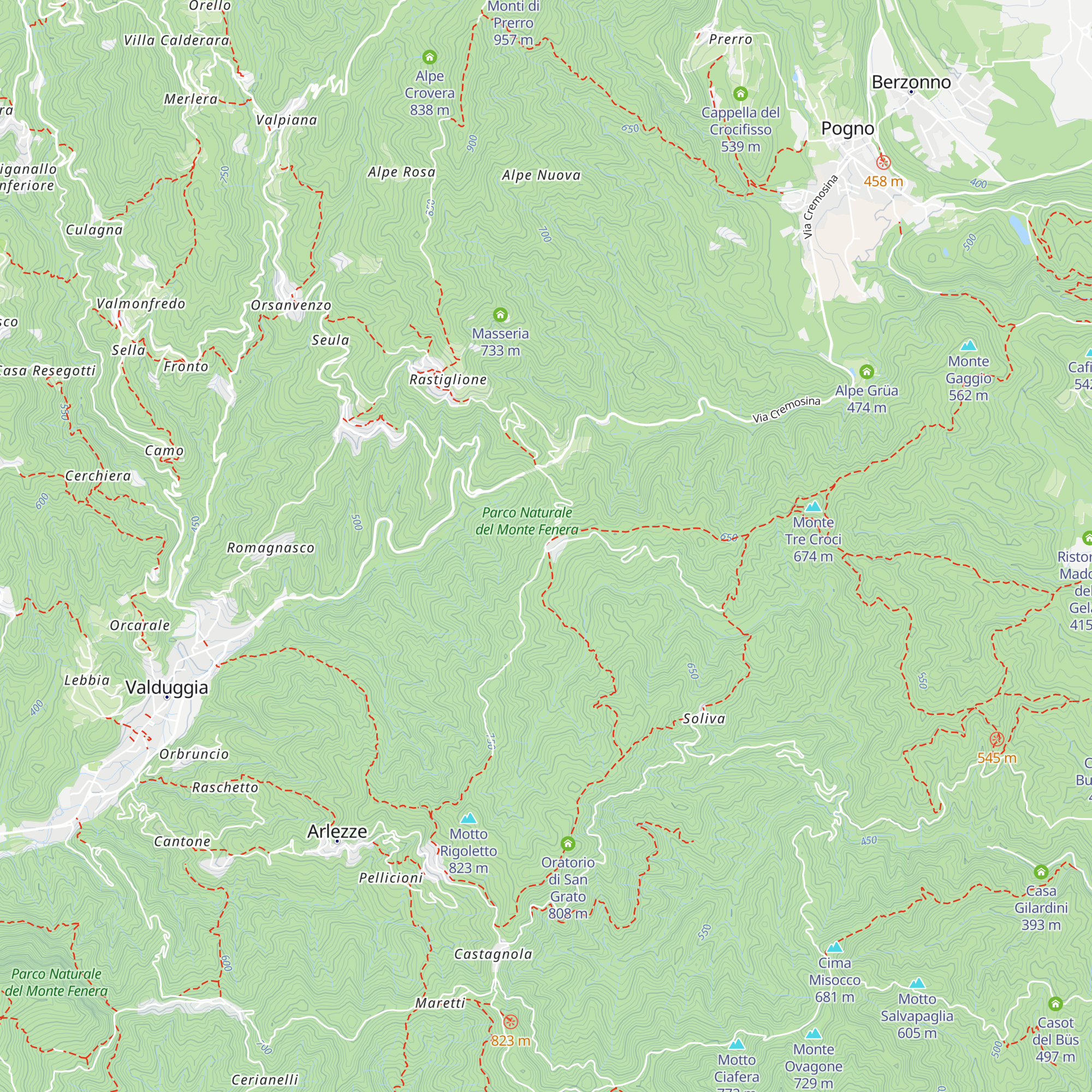 Madonna map