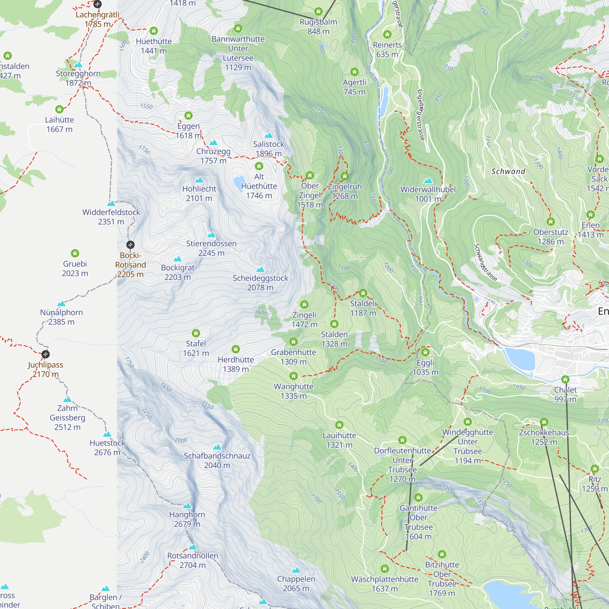 Zingeli map