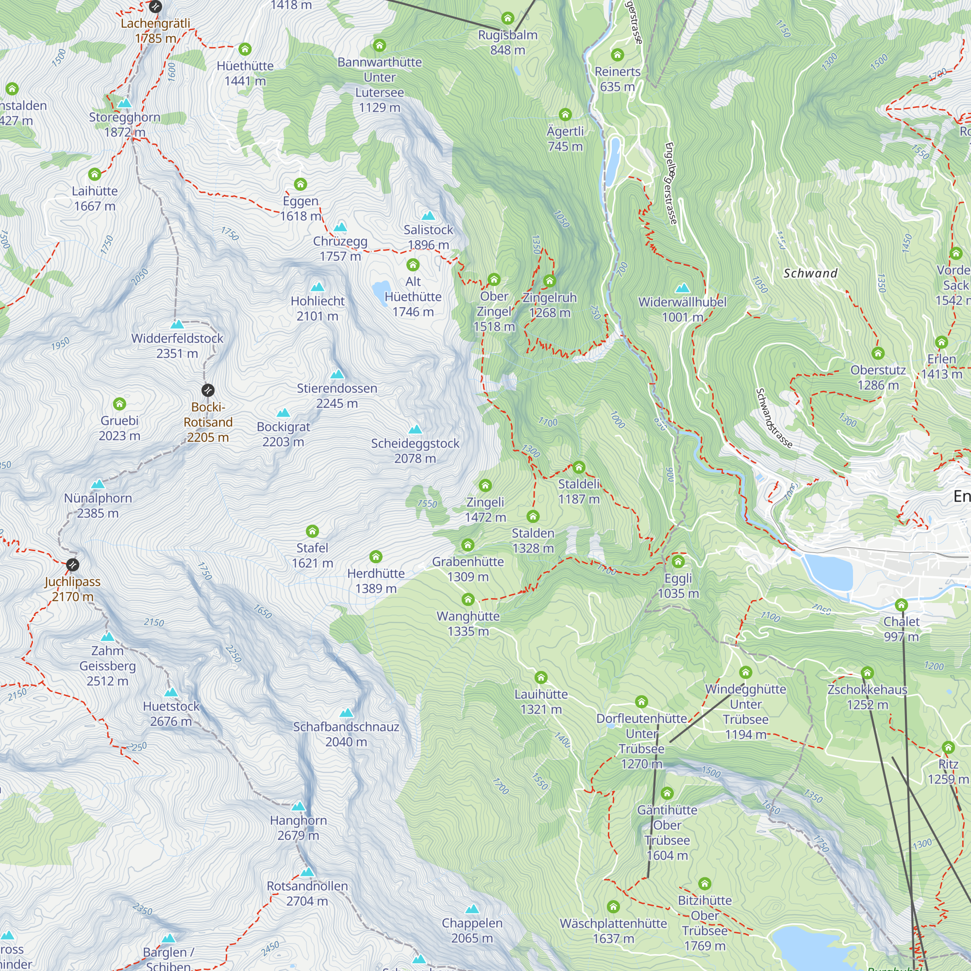 Zingeli map