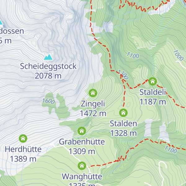 Map of Zingeli