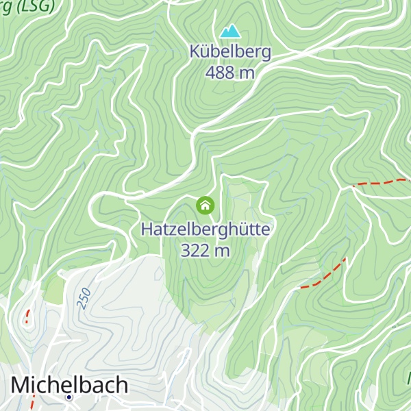 Map of Hatzelberghütte