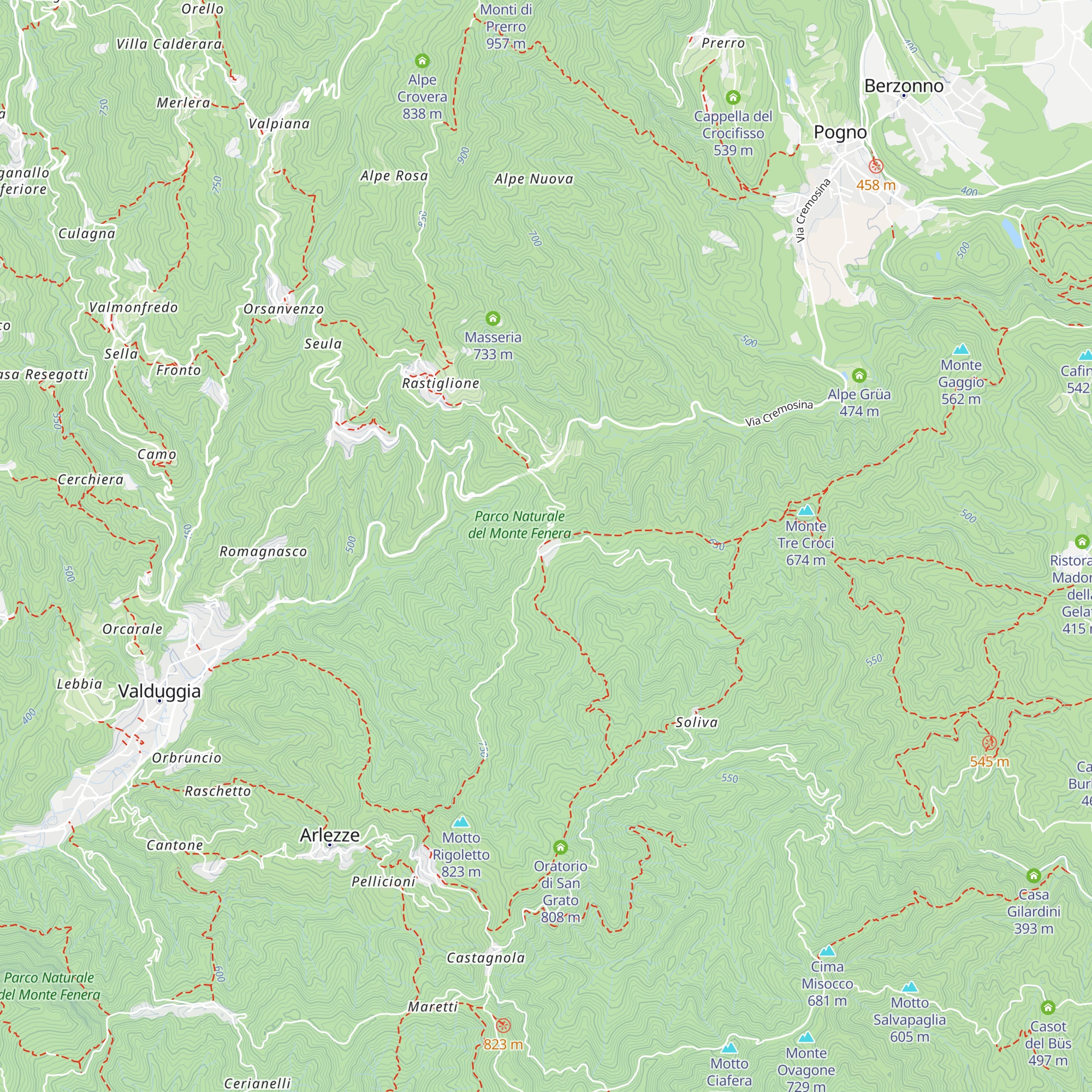 Cascina Lanfranchini map