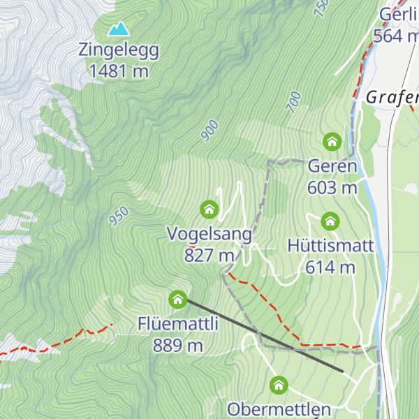 Map of Vogelsang