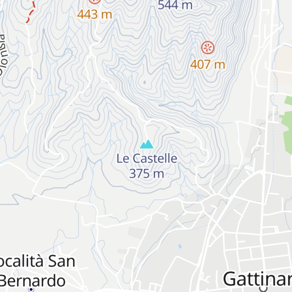 Map of La maison de Romeo